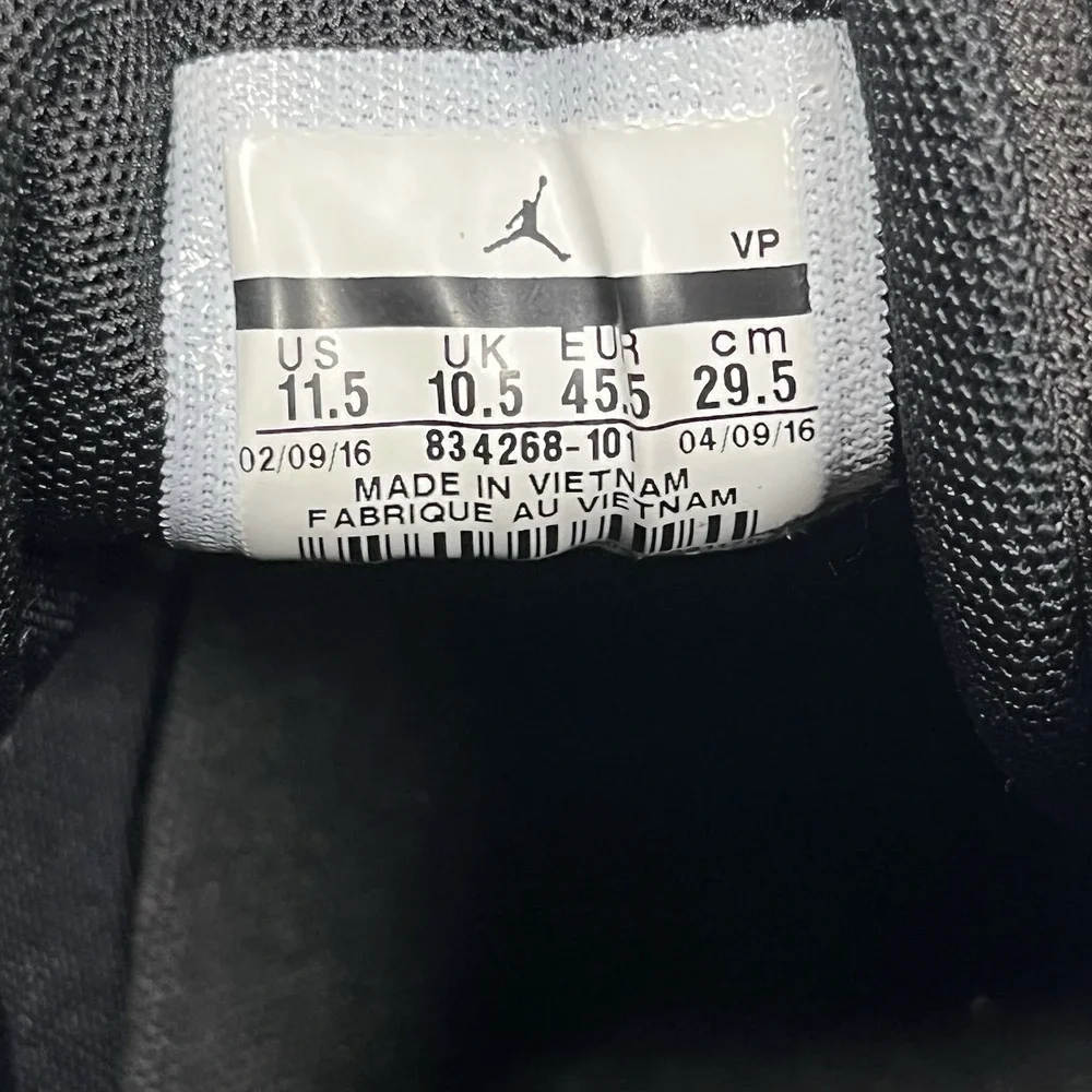 Nike Jordan Ultra Fly White Black Red Gym #834268-101 